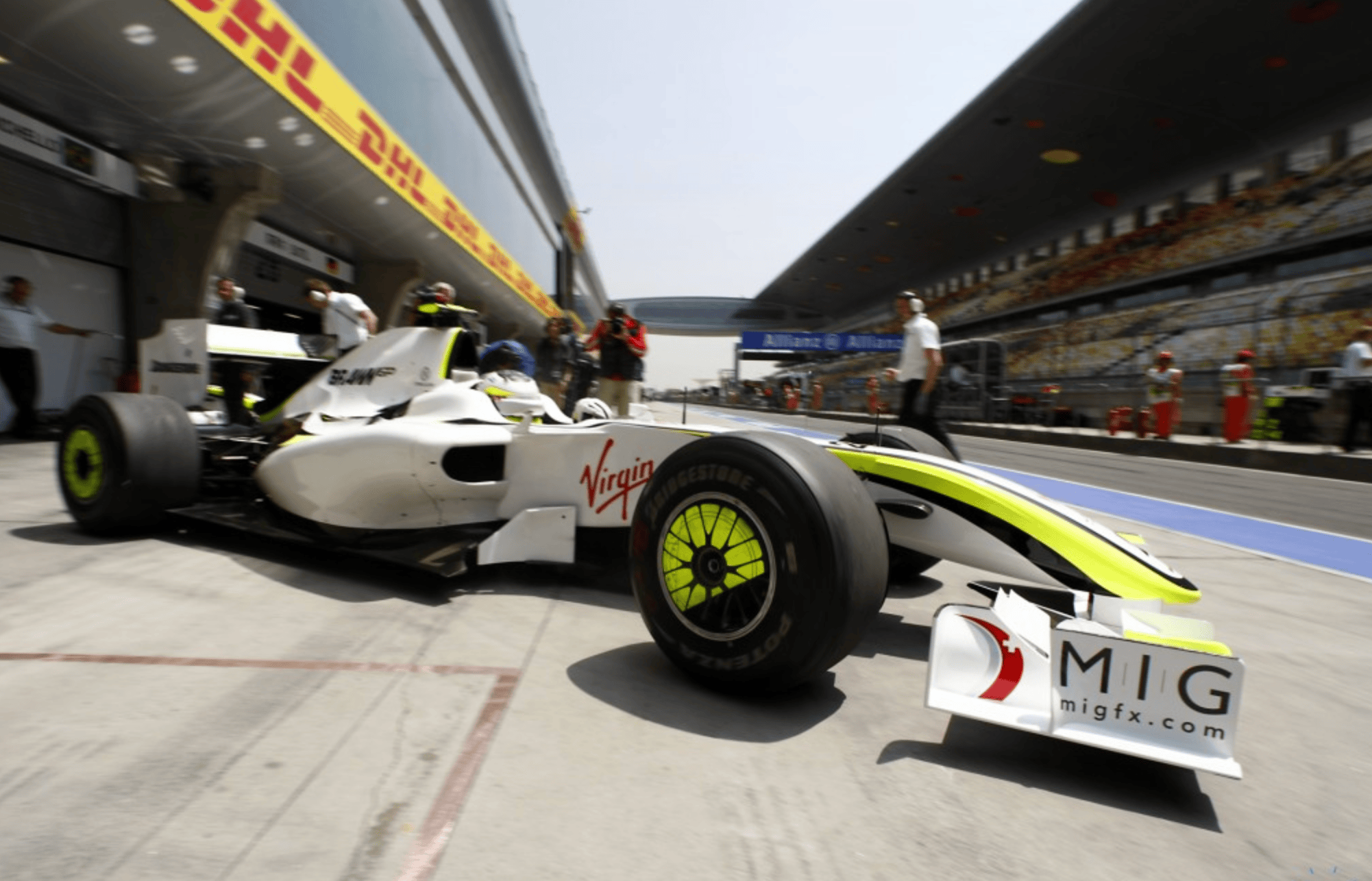 BRAWN GP 001 – 1ª SIMULACIÓN DE CARRERA TEST PRETEMPORADA F1